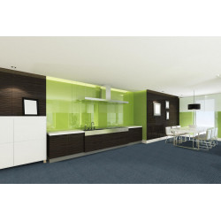 Kobercový čtverec Sonar Lines 4583 modrozelený 50 x 50 cm