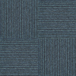 Kobercový čtverec Sonar Lines 4583 modrozelený 50 x 50 cm