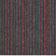 Kobercový čtverec Sonar Lines 4520 červenočerný 50 x 50 cm