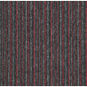 Kobercový čtverec Sonar Lines 4520 červenočerný