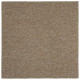 Kobercový čtverec Easy 103478 hnědý (20 kusů) 50 x 50 cm