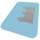 Protiskluzový kusový koberec Niños 103076 Blue 67x120 cm