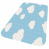 Protiskluzový kusový koberec Niños 103083 Blue 67x120 cm