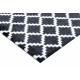 Protiskluzový běhoun Home Black White 103156