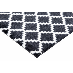 Protiskluzový běhoun Home Black White 103156