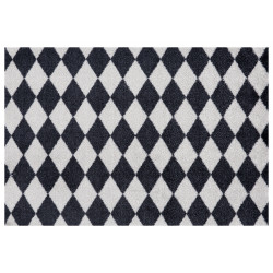 Protiskluzová rohožka Home Black Grey 103167