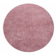 Kusový koberec Ancona shaggy 9000 rose kruh