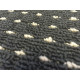 Kusový koberec Birmingham antra kytka