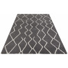 Kusový koberec Glow 103658 Dark Grey/Cream z kolekce Elle 