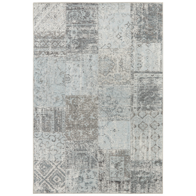Kusový koberec Pleasure 103587 Light Blue/Black/Cream z kolekce Elle 