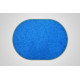 Kusový modrý koberec Eton ovál