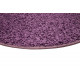 Kusový koberec Color Shaggy fialový kruh
