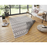 Kusový koberec Twin Supreme 103761 Black/Cream – na ven i na doma