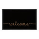 Protiskluzová rohožka Welcome 103796 Anthracite Creme - na ven i na doma