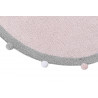 Přírodní koberec, ručně tkaný Bubbly Soft Pink