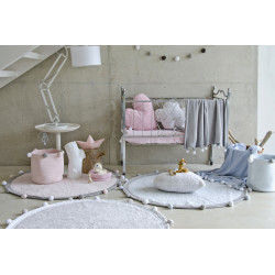 Přírodní koberec, ručně tkaný Bubbly Soft Pink