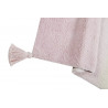 Přírodní koberec, ručně tkaný Ombré Vanilla - Soft Pink