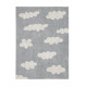 Přírodní koberec, ručně tkaný Clouds Grey
