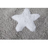Přírodní koberec, ručně tkaný Stars Grey-White