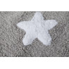 Přírodní koberec, ručně tkaný Stars Grey-White