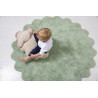 Přírodní koberec, ručně tkaný Puffy Sheep