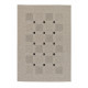 Kusový koberec Andria 163004 Squares Silver