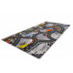 Dětský metrážový koberec The World of Cars 97 šedý