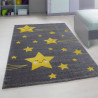 Dětský kusový koberec Kids 610 yellow