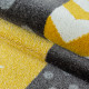 Dětský kusový koberec Kids 620 yellow