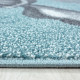 Dětský kusový koberec Bambi 860 blue