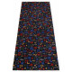 Protiskluzový běhoun Viva 104044 Blue/Multicolor z kolekce Elle – na ven i na doma
