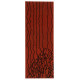 Protiskluzový běhoun Viva 104043 Red/Brown z kolekce Elle – na ven i na doma