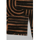 Protiskluzový běhoun Viva 104039 Black/Brown z kolekce Elle