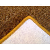 Kusový koberec Modena zlatohnědá kulatý