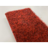 Metrážový koberec Santana 40 červená s podkladem resine, zátěžový
