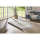 Kusový koberec Twin Supreme 104136 Grey/Cream kruh – na ven i na doma