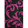 Kusový koberec Lambada LAM 451 black-violet