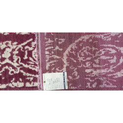 Ručně vázaný kusový koberec Diamond DC-JK 2 Purple/silver (overdye)