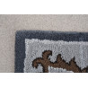Ručně všívaný vlněný koberec DOO-15