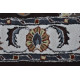 Ručně všívaný vlněný koberec DOO-24