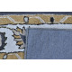 Ručně všívaný vlněný koberec DOO-29