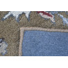 Ručně všívaný vlněný koberec DOO-52