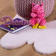 Pro zvířata: kusový koberec Luna 855 powder pink