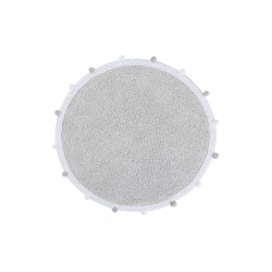 Pro zvířata: Pratelný koberec Bubbly Light Grey