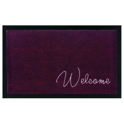 Protiskluzová rohožka Welcome 104506 Lila - na ven i na doma