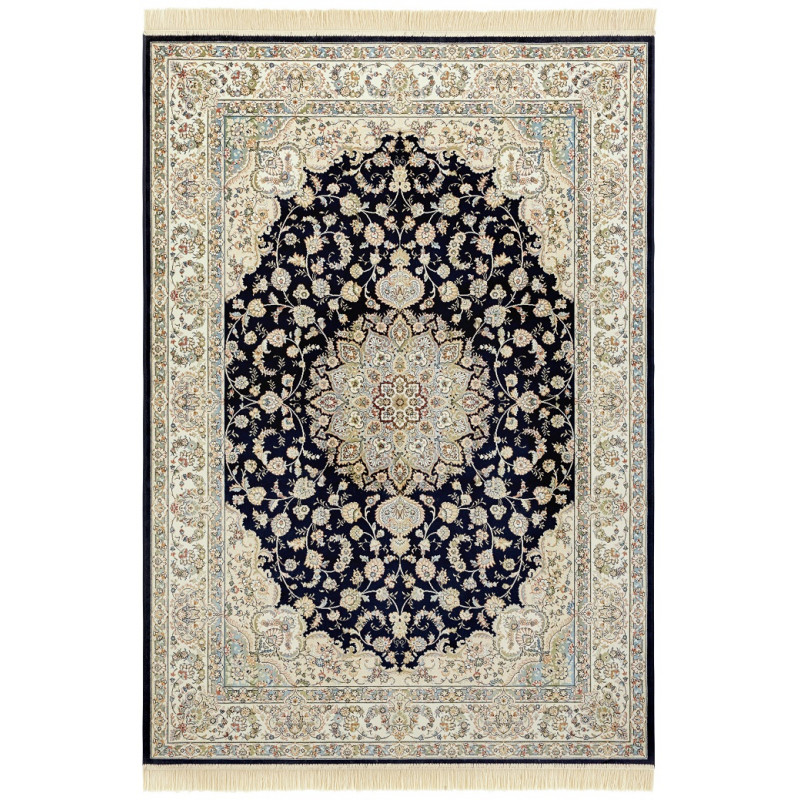 Kusový koberec Naveh 104378 Darkblue/Cream