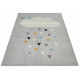 Dětský kusový koberec Vini 104595 Grey/Multicolored