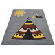 Dětský kusový koberec Vini 104603 Grey/Multicolored