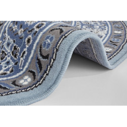 Kruhový koberec Mirkan 104438 Skyblue