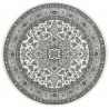 Kruhový koberec Mirkan 104107 Cream/Grey